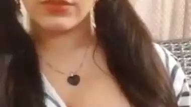 Cute Girl Showing Big Boobs