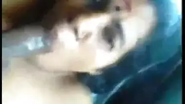 Mature Tamil maid eating cum MMS sex video