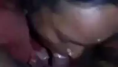 Tamil mom sucking son's dick