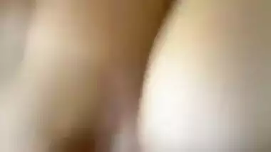 Hot Indian Busty Aunty earting her Partner's Cum after fuck