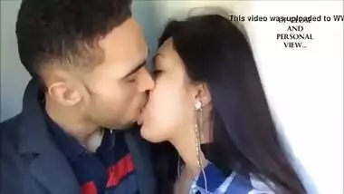 Free porn videos of a hot girl kissing her lover in a changing room