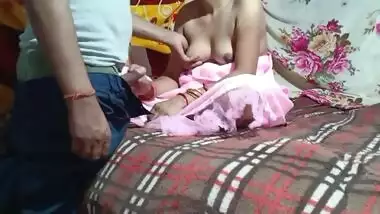 Village girlfriend hard pussy fucking with boyfriend