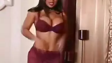 Angela Devi shows off her monstrous boobies 