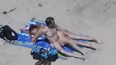 Handjob On The Beach